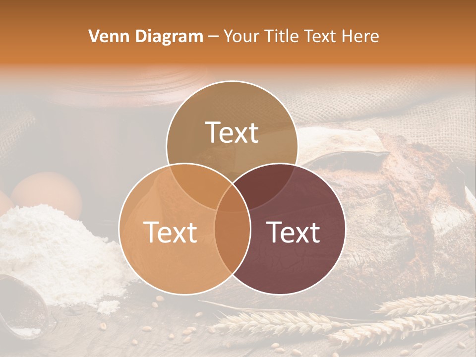 Flour Egg Gourmet PowerPoint Template