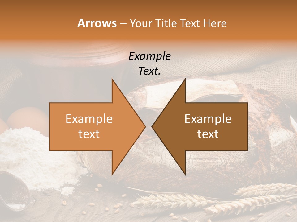 Flour Egg Gourmet PowerPoint Template