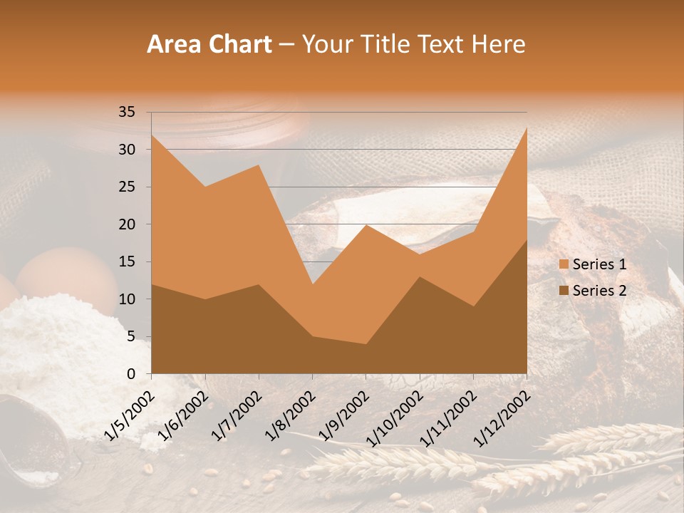 Flour Egg Gourmet PowerPoint Template
