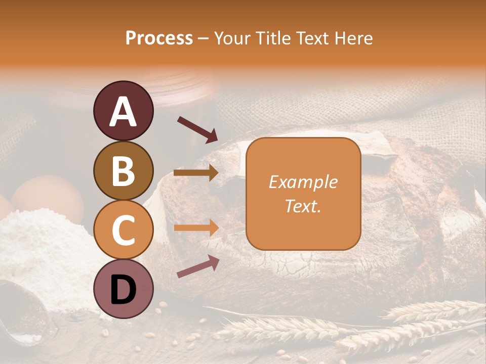 Flour Egg Gourmet PowerPoint Template