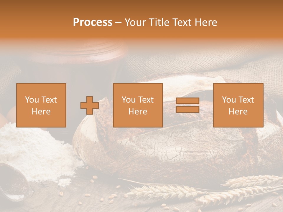 Flour Egg Gourmet PowerPoint Template