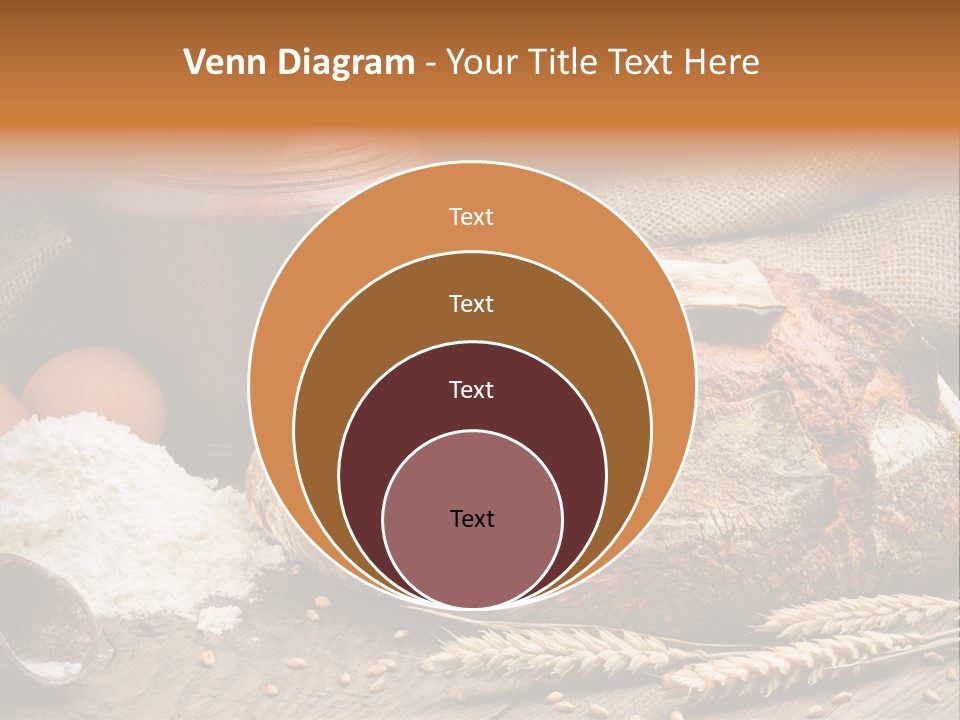 Flour Egg Gourmet PowerPoint Template