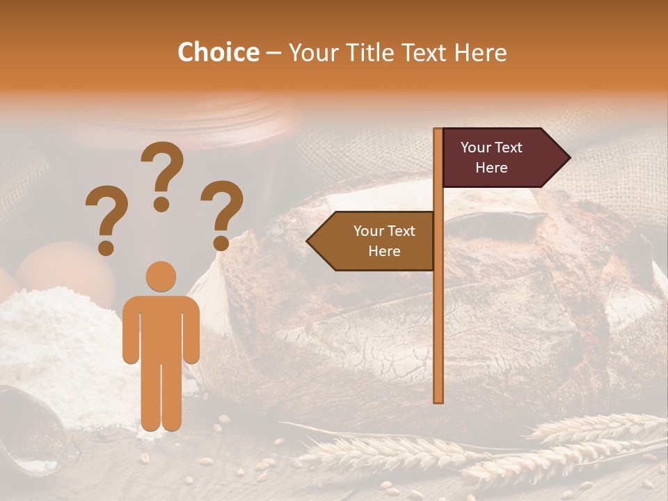 Flour Egg Gourmet PowerPoint Template