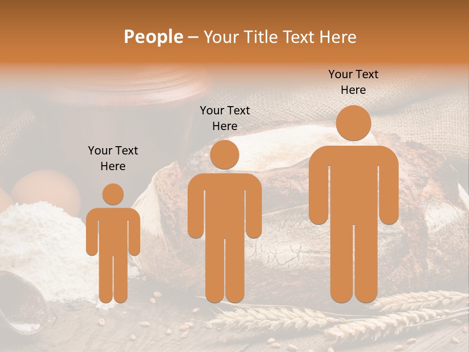 Flour Egg Gourmet PowerPoint Template