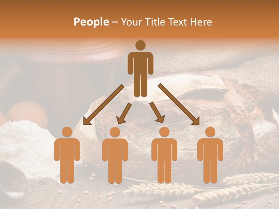 Flour Egg Gourmet PowerPoint Template