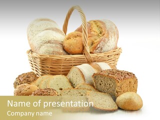 Seed Grocery Bakery PowerPoint Template