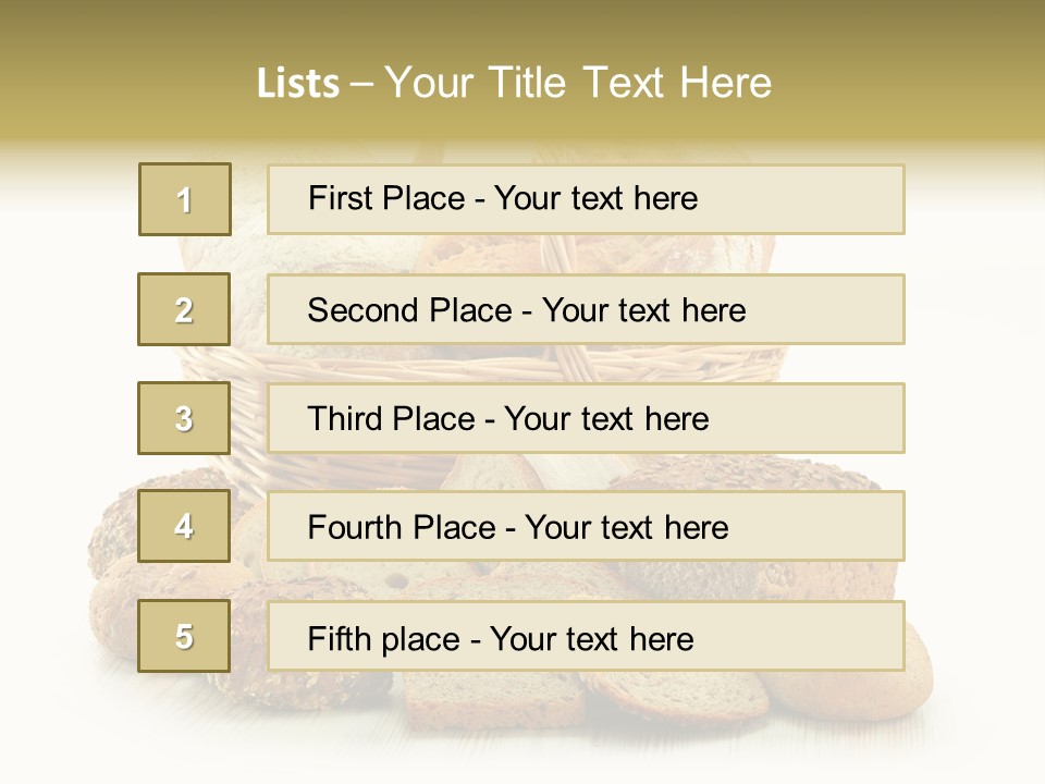Seed Grocery Bakery PowerPoint Template