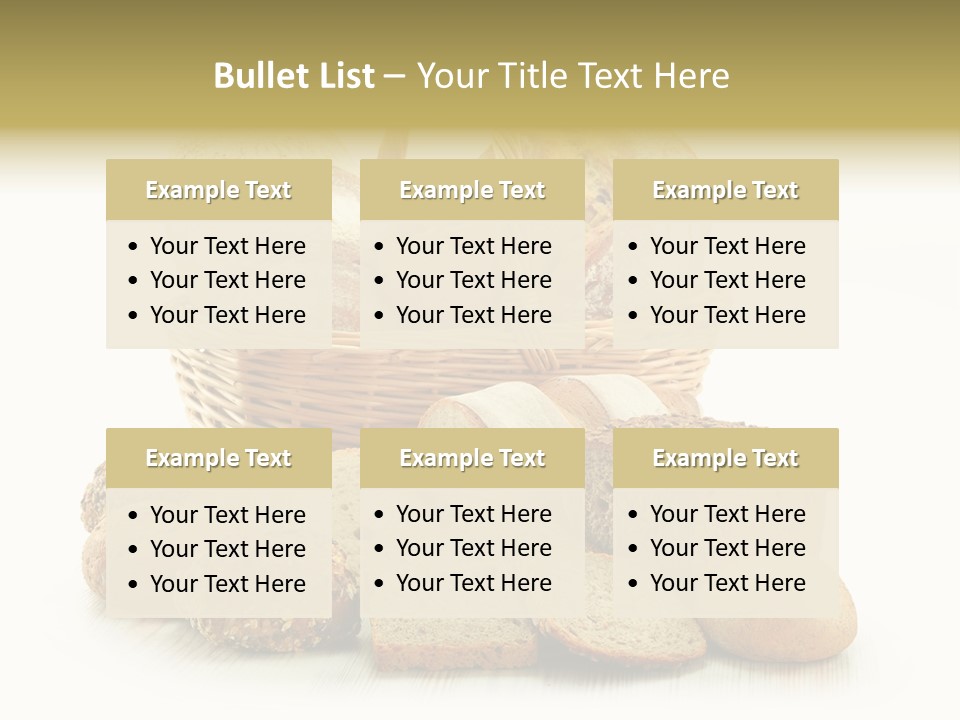 Seed Grocery Bakery PowerPoint Template