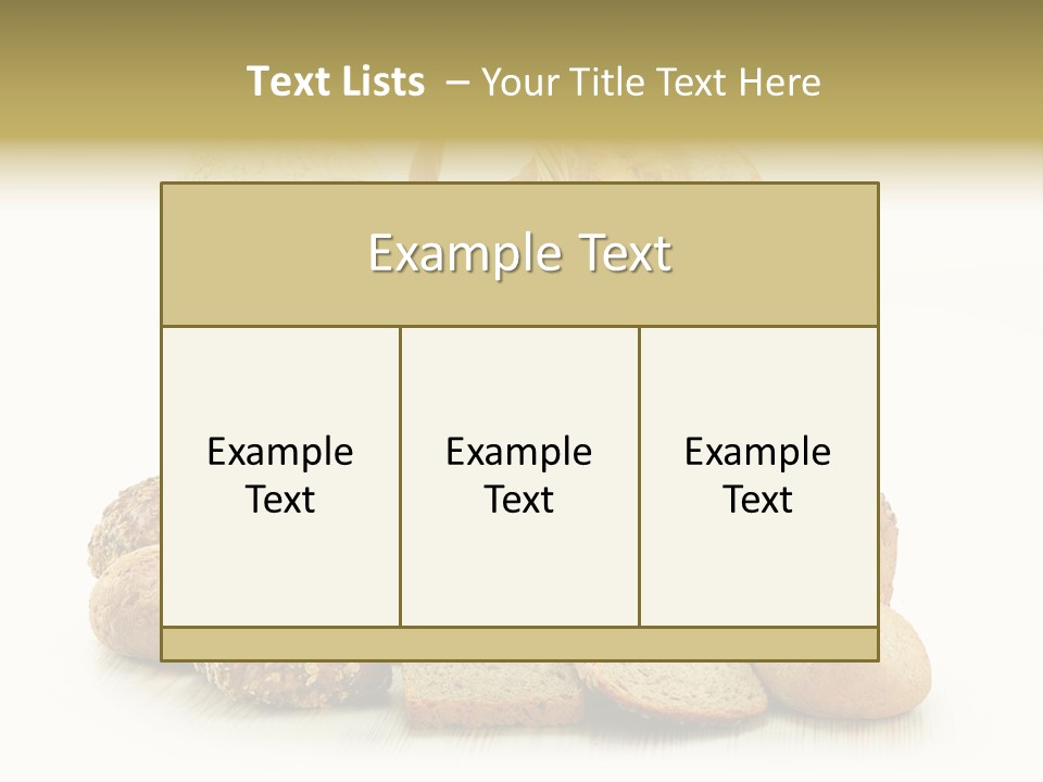 Seed Grocery Bakery PowerPoint Template