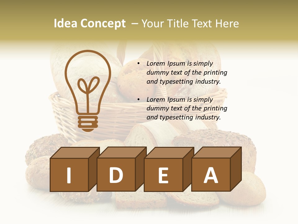 Seed Grocery Bakery PowerPoint Template