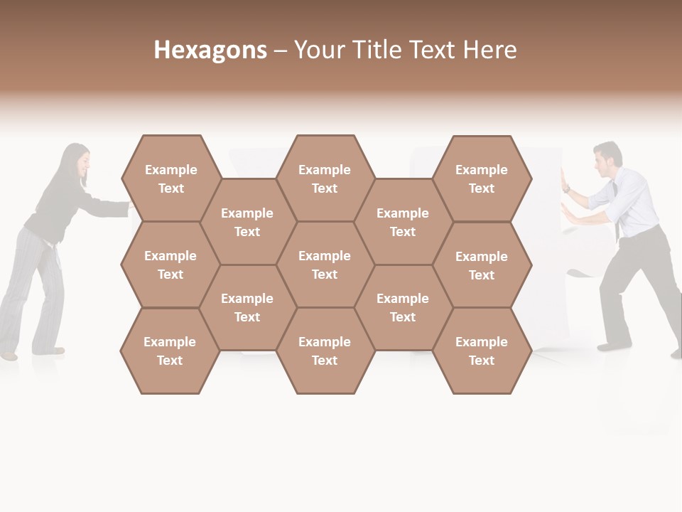Challenge Jigsaw Business PowerPoint Template