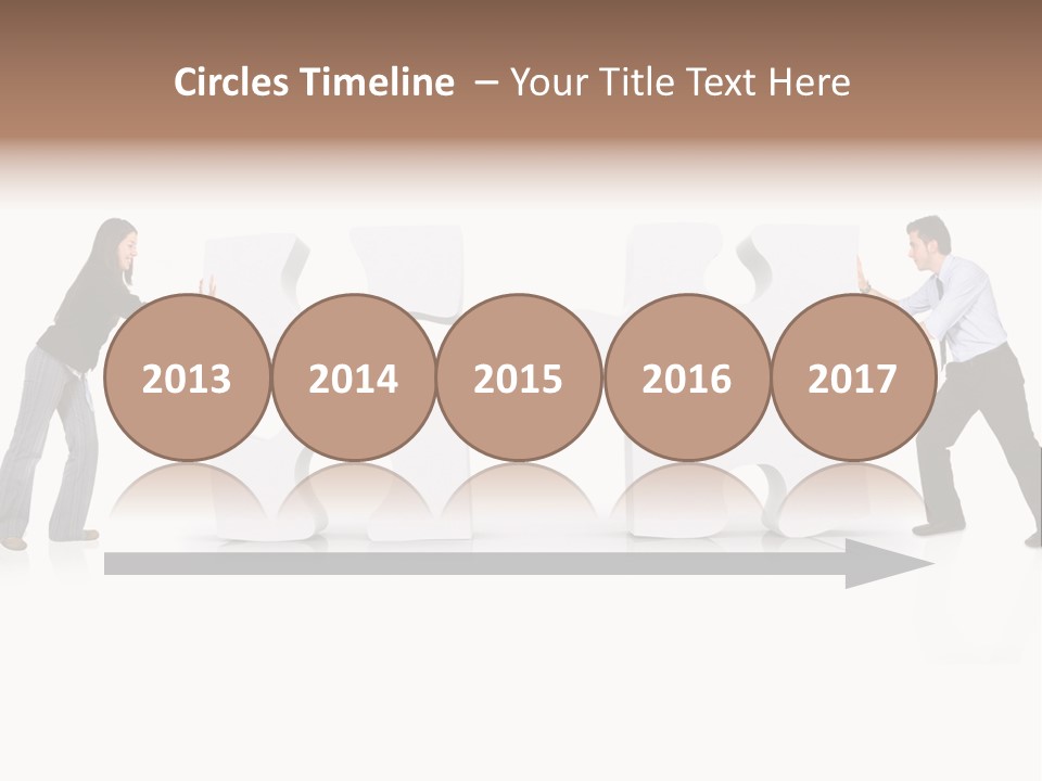 Challenge Jigsaw Business PowerPoint Template