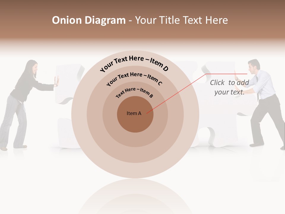 Challenge Jigsaw Business PowerPoint Template
