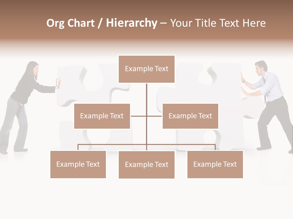 Challenge Jigsaw Business PowerPoint Template