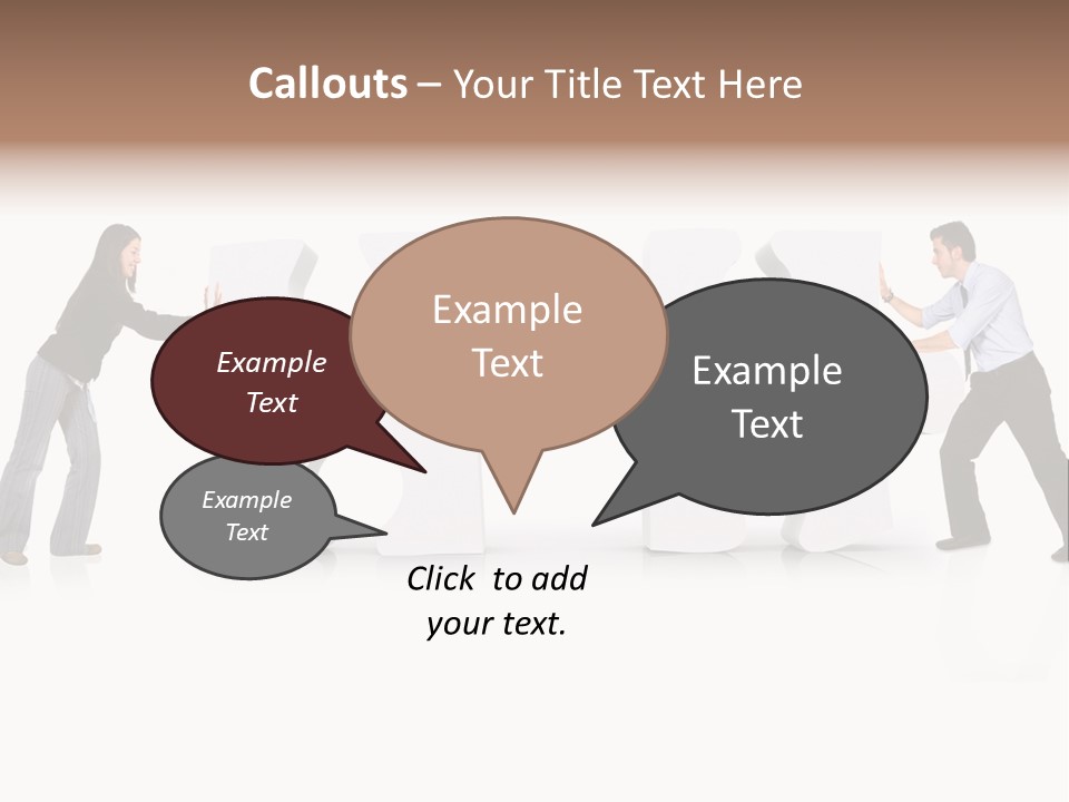 Challenge Jigsaw Business PowerPoint Template