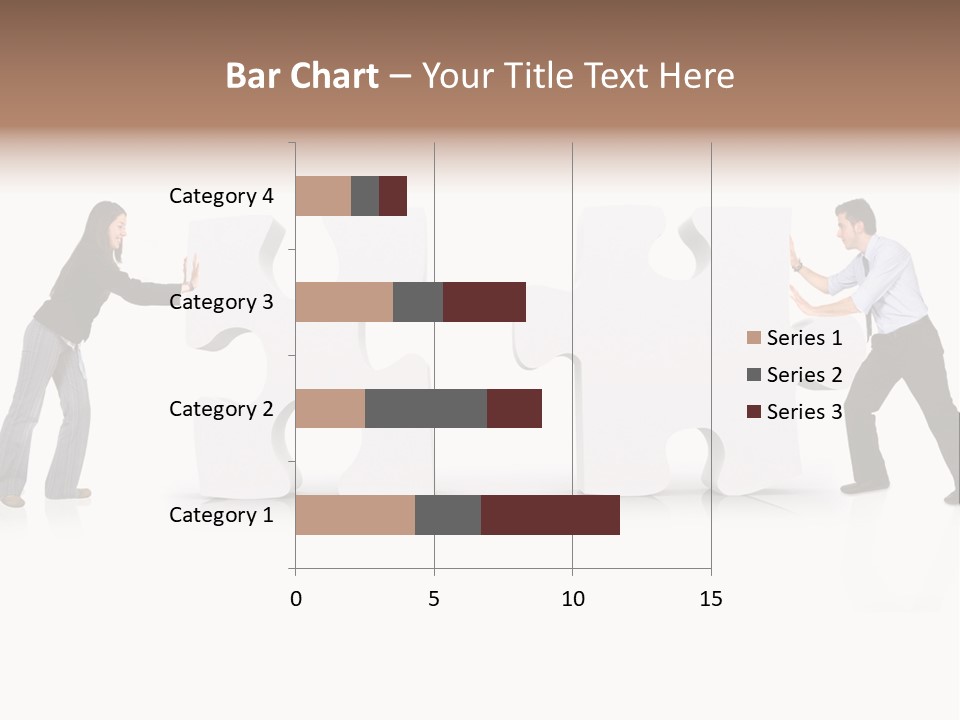 Challenge Jigsaw Business PowerPoint Template