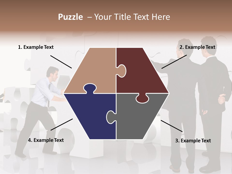 Solve Colours Playing PowerPoint Template