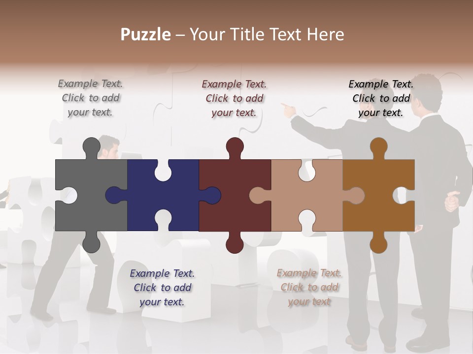 Solve Colours Playing PowerPoint Template