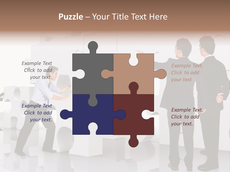 Solve Colours Playing PowerPoint Template