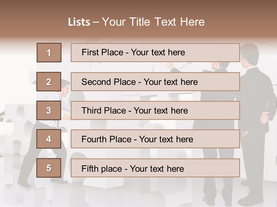 Solve Colours Playing PowerPoint Template