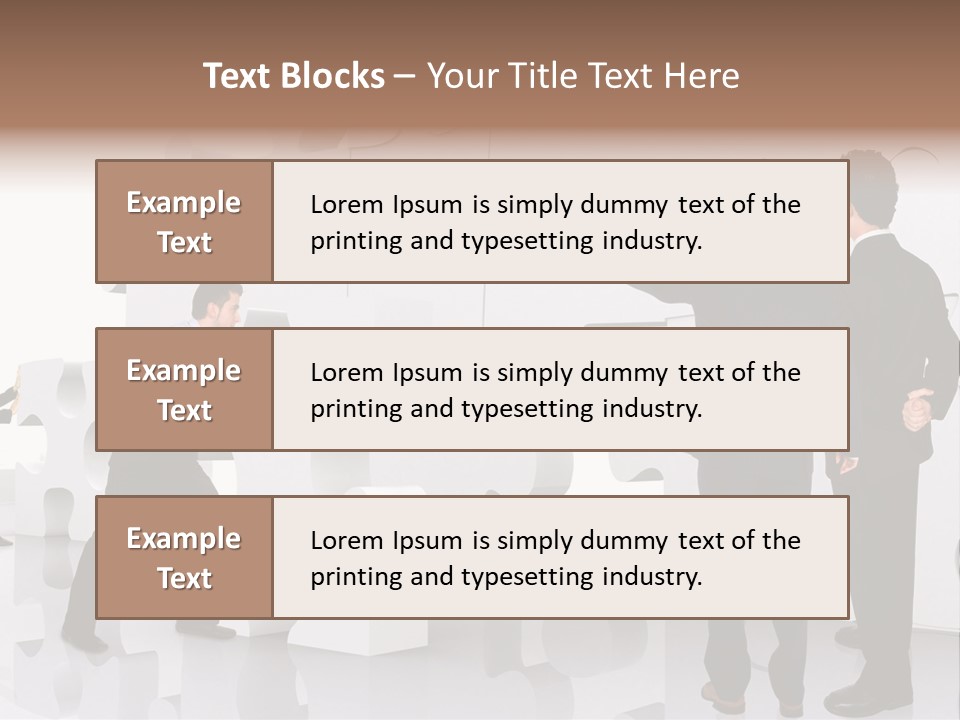 Solve Colours Playing PowerPoint Template