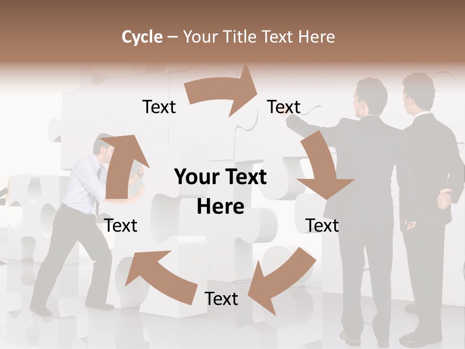 Solve Colours Playing PowerPoint Template