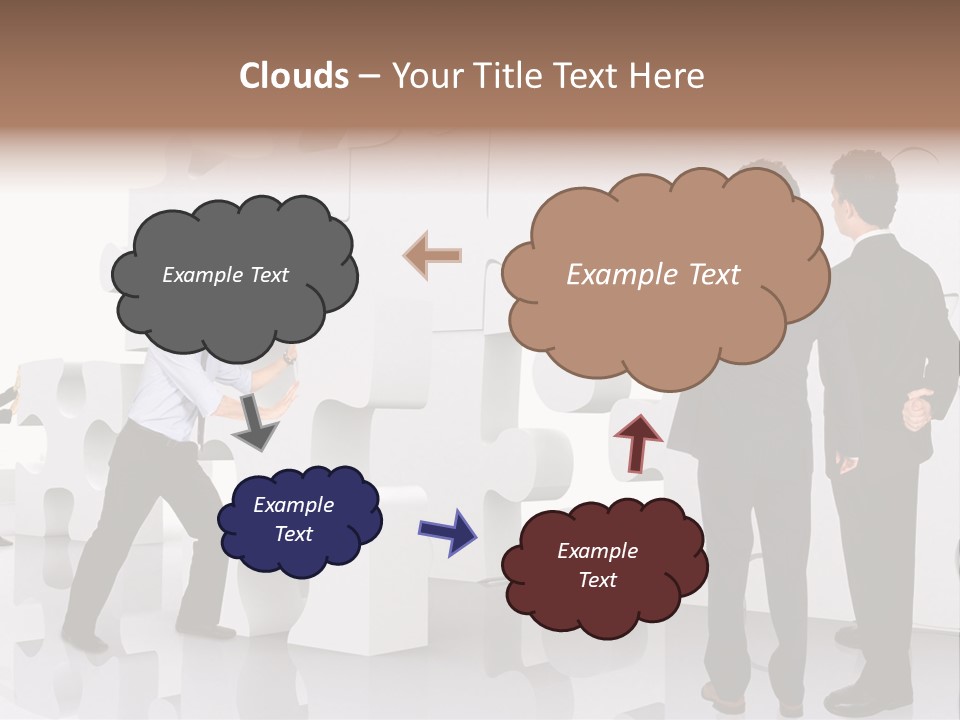 Solve Colours Playing PowerPoint Template