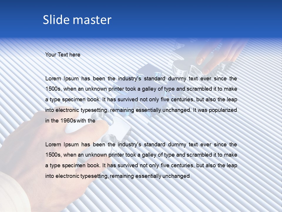 Femme Choix Humain PowerPoint Template