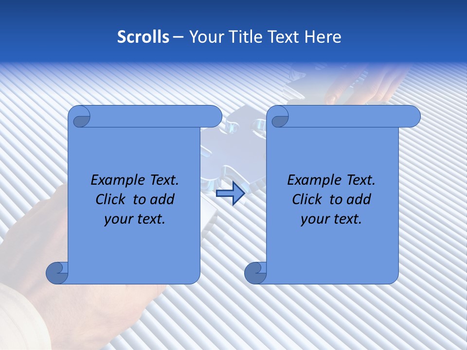 Femme Choix Humain PowerPoint Template