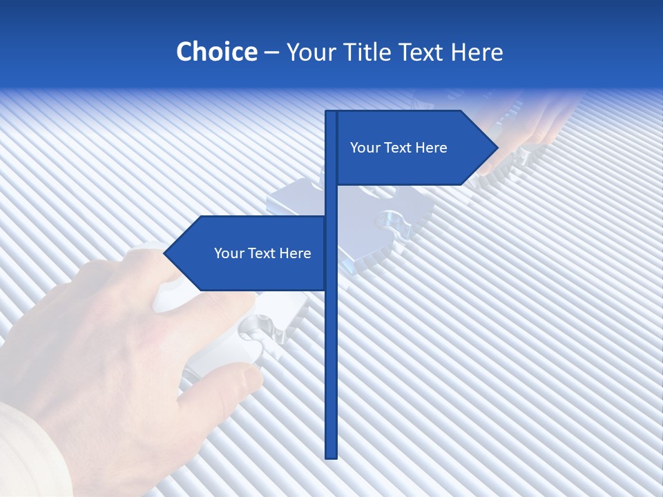 Femme Choix Humain PowerPoint Template