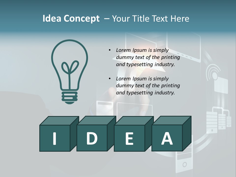 Broadcast Digital Innovation PowerPoint Template