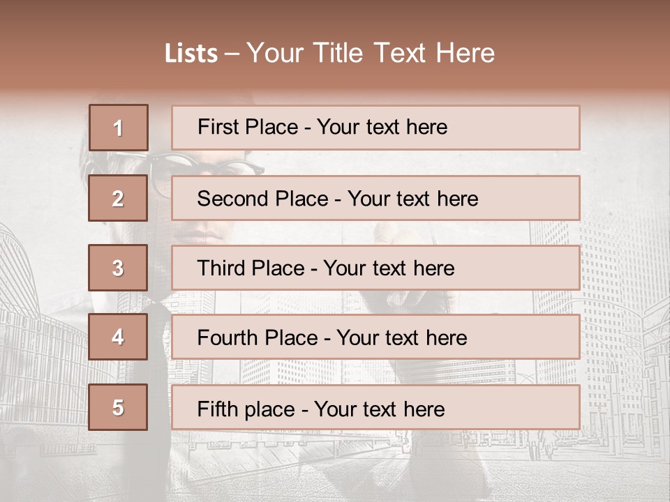 Success Line Design PowerPoint Template