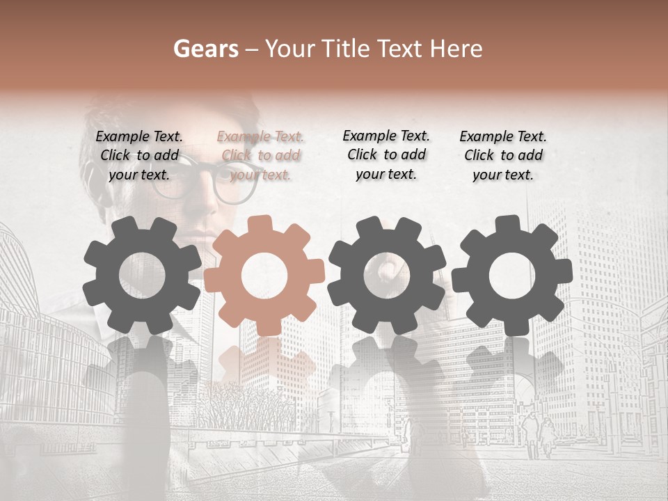 Success Line Design PowerPoint Template