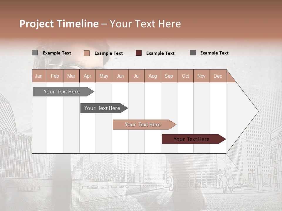 Success Line Design PowerPoint Template