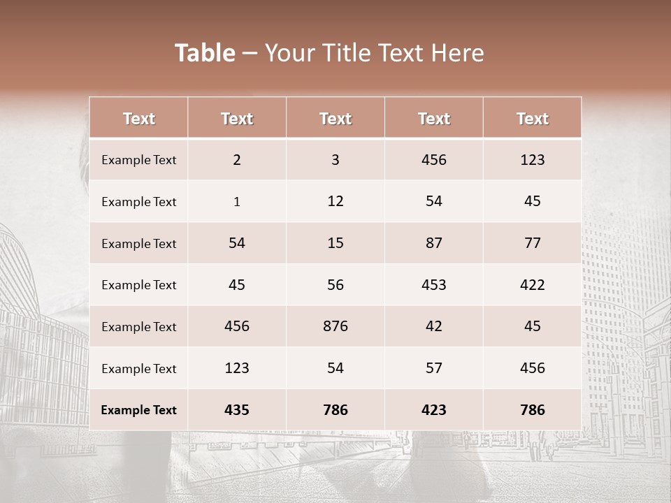 Success Line Design PowerPoint Template