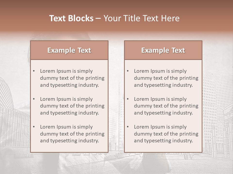 Success Line Design PowerPoint Template
