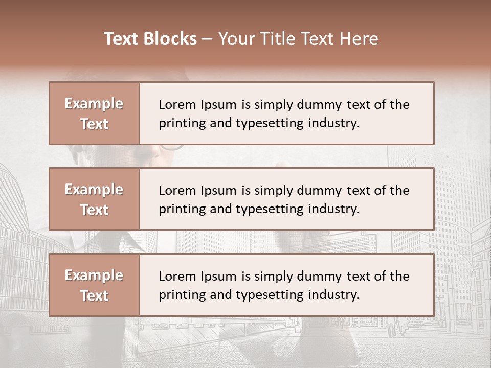 Success Line Design PowerPoint Template