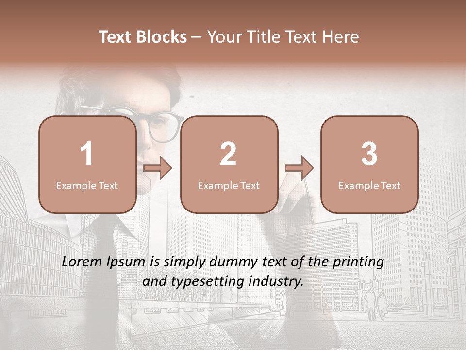 Success Line Design PowerPoint Template