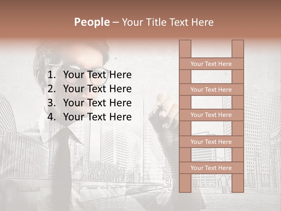Success Line Design PowerPoint Template