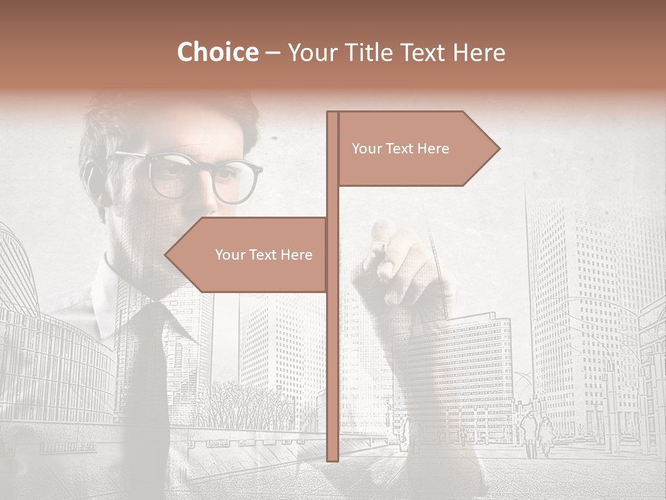 Success Line Design PowerPoint Template