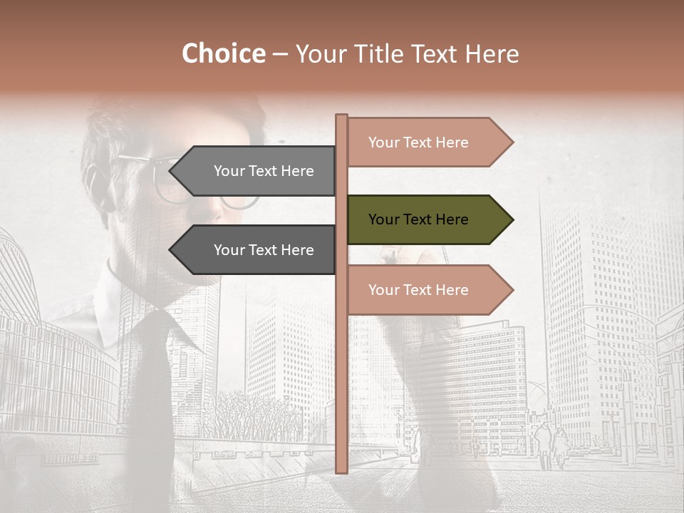 Success Line Design PowerPoint Template