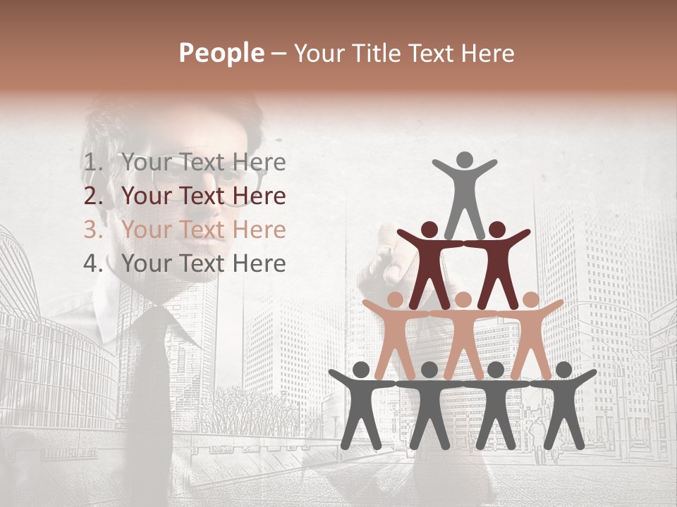 Success Line Design PowerPoint Template