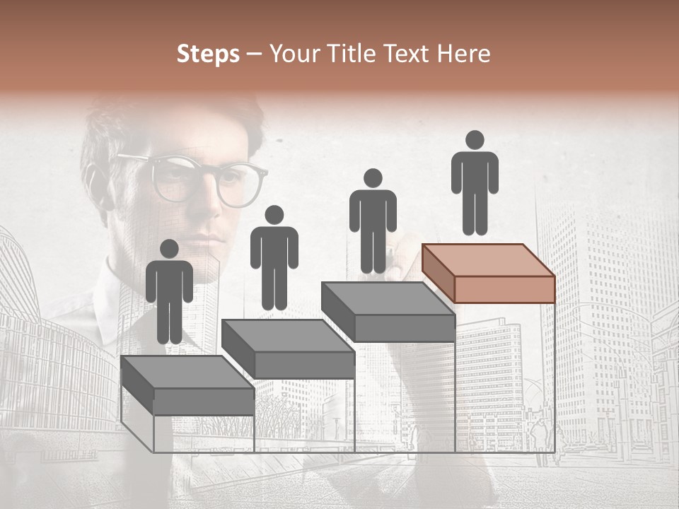Success Line Design PowerPoint Template