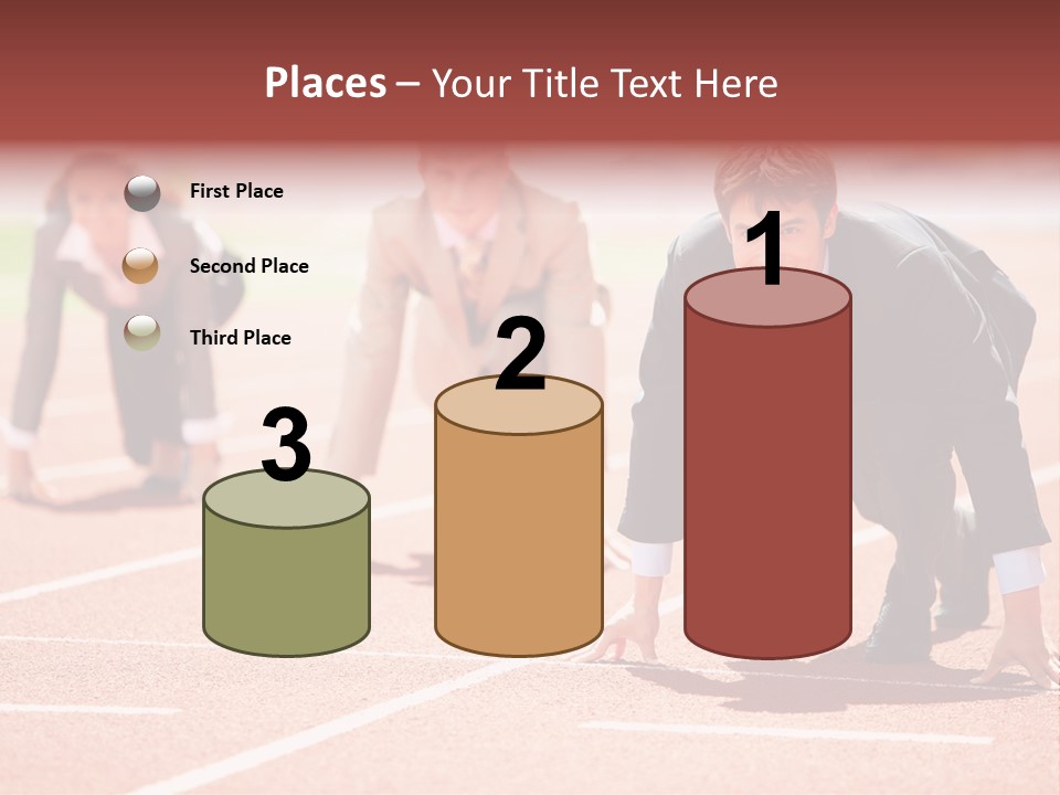 Competitive Compete Competitor PowerPoint Template