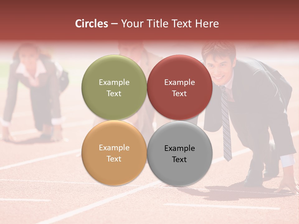 Competitive Compete Competitor PowerPoint Template