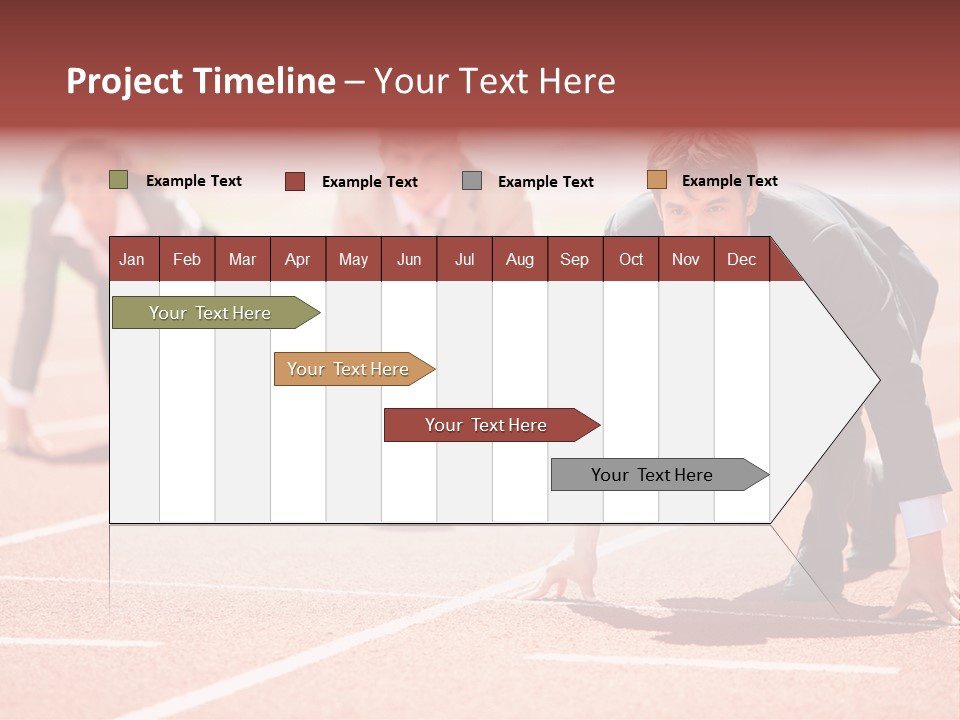 Competitive Compete Competitor PowerPoint Template