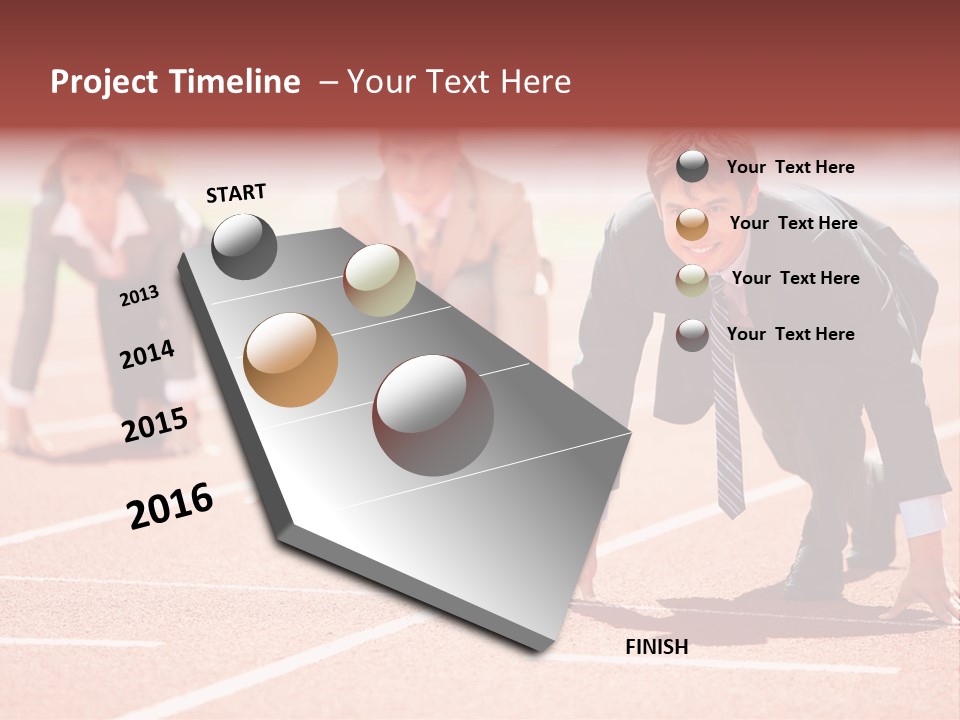 Competitive Compete Competitor PowerPoint Template