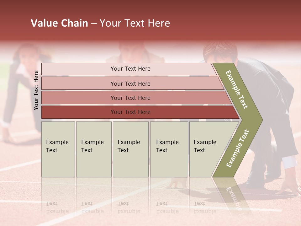 Competitive Compete Competitor PowerPoint Template
