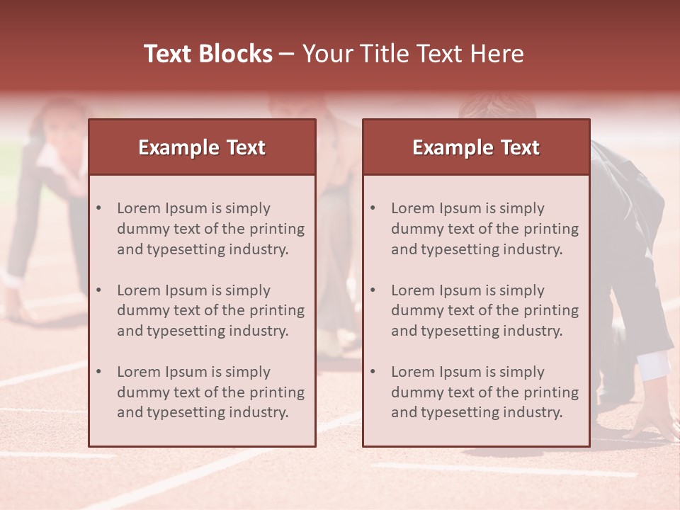 Competitive Compete Competitor PowerPoint Template
