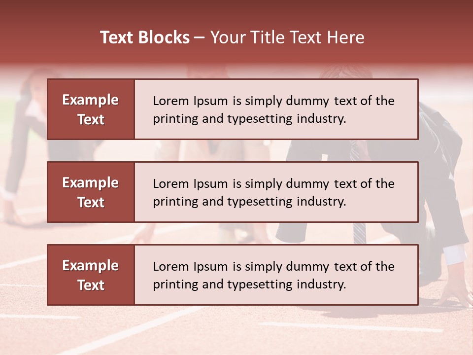 Competitive Compete Competitor PowerPoint Template